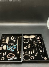 40 Piece 925 Sterling Silver Jewelry/Scrap Lot 385.01g