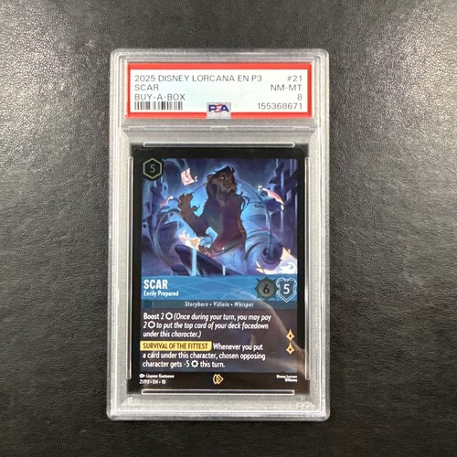 Scar - Eerily Prepared graded PSA 8 for sale on eBay