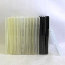 Lot of 16 Black and Clear Replacement DVD Cases