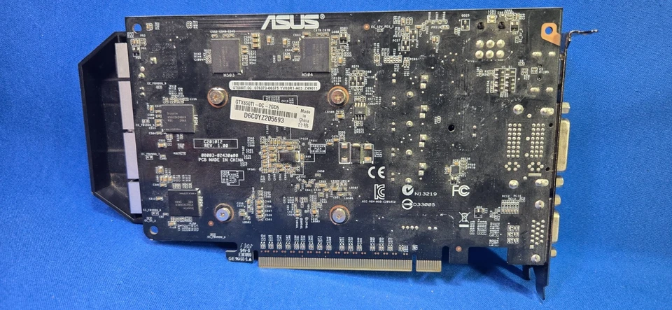 Asus (GTX650TI-OC-2GD5) GeForce GTX 650 Ti 2GB DDR5 Video Card *WORKS* - Image 3 of 4