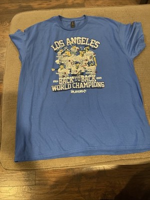 Dodgers Small Back To Back Blue Shirt