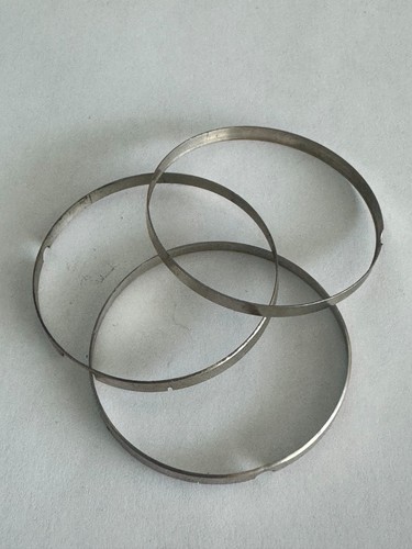 VINTAGE 3PC DUST COVER RINGS FOR 16 SIZE HAMILTON POCKET WATCH!!