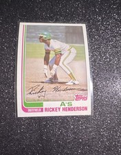 1982 Topps - Rickey Henderson #610