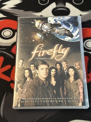 Firefly The Complete Series 4-Disc Set (DVD, 2002) Nathan Fillion