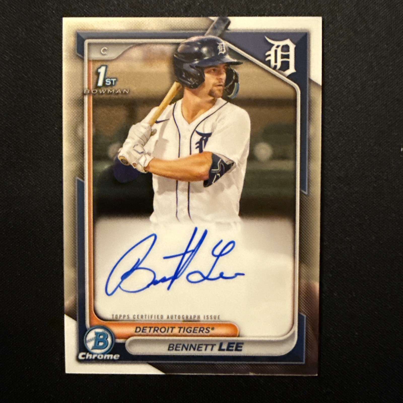 2024 Bowman Chrome - Prospect Autographs Bennett Lee #CPA-BL (AU, RC)