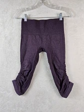 Lululemon Women’s Ebb & Flow Cropped Ruched Leggings Size 4