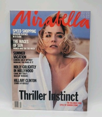 1992 May MIRABELLA Magazine Sharon Stone