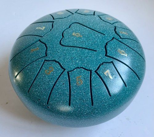 Steel Tongue Drum 6 Inch 11 Notes, Tongue Drum Beginner Hand Drum Percussion - D - Picture 5 of 5