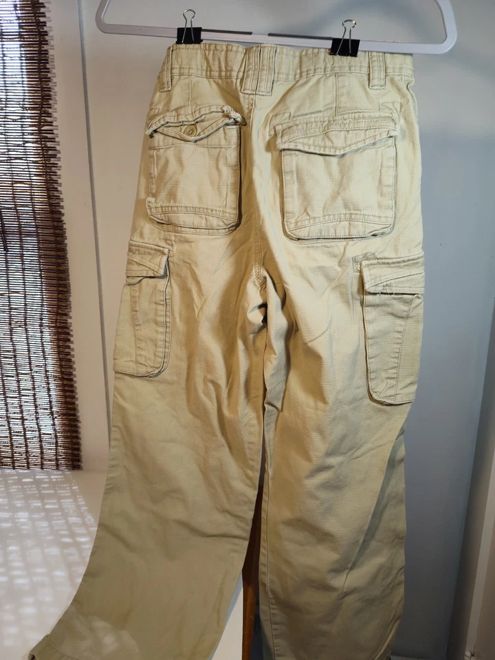 Boys Canyon River Blue Cargo Khaki Pants Sz. 16 27" Inseam - Image 2 of 4