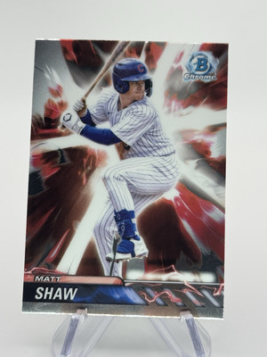 2024 Bowman Draft - Plasma Power Matt Shaw #PP-16 (RC)