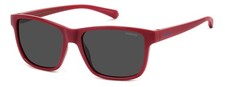 Polaroid Pld 8067/S C9A/M9 Red   Children'S Sunglasses With Red Frame