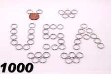 Stainless Steel Key Rings 1/2" 12mm Split Ring, Wholesale LOT 1000