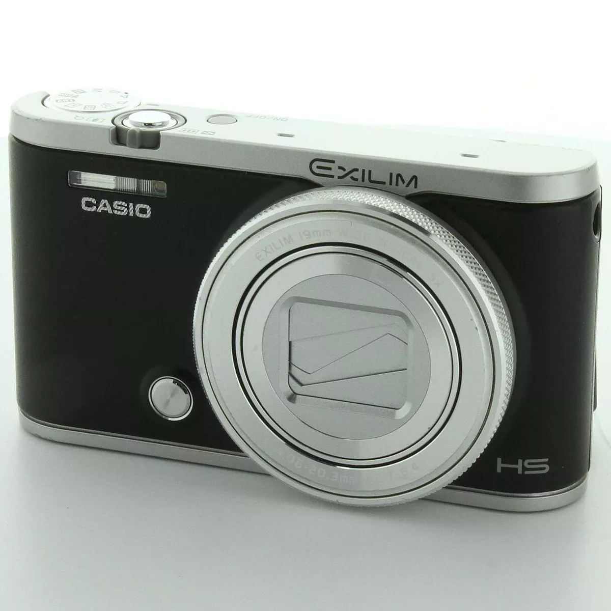 Casio Exilim EX-ZR4000 Digital Camera Black Silver Tested