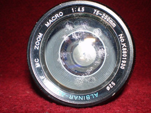 Albinar-ADG Auto Focus Zoom Macro 1:4.5 75-200mm Minolta Mount USED - Picture 5 of 5