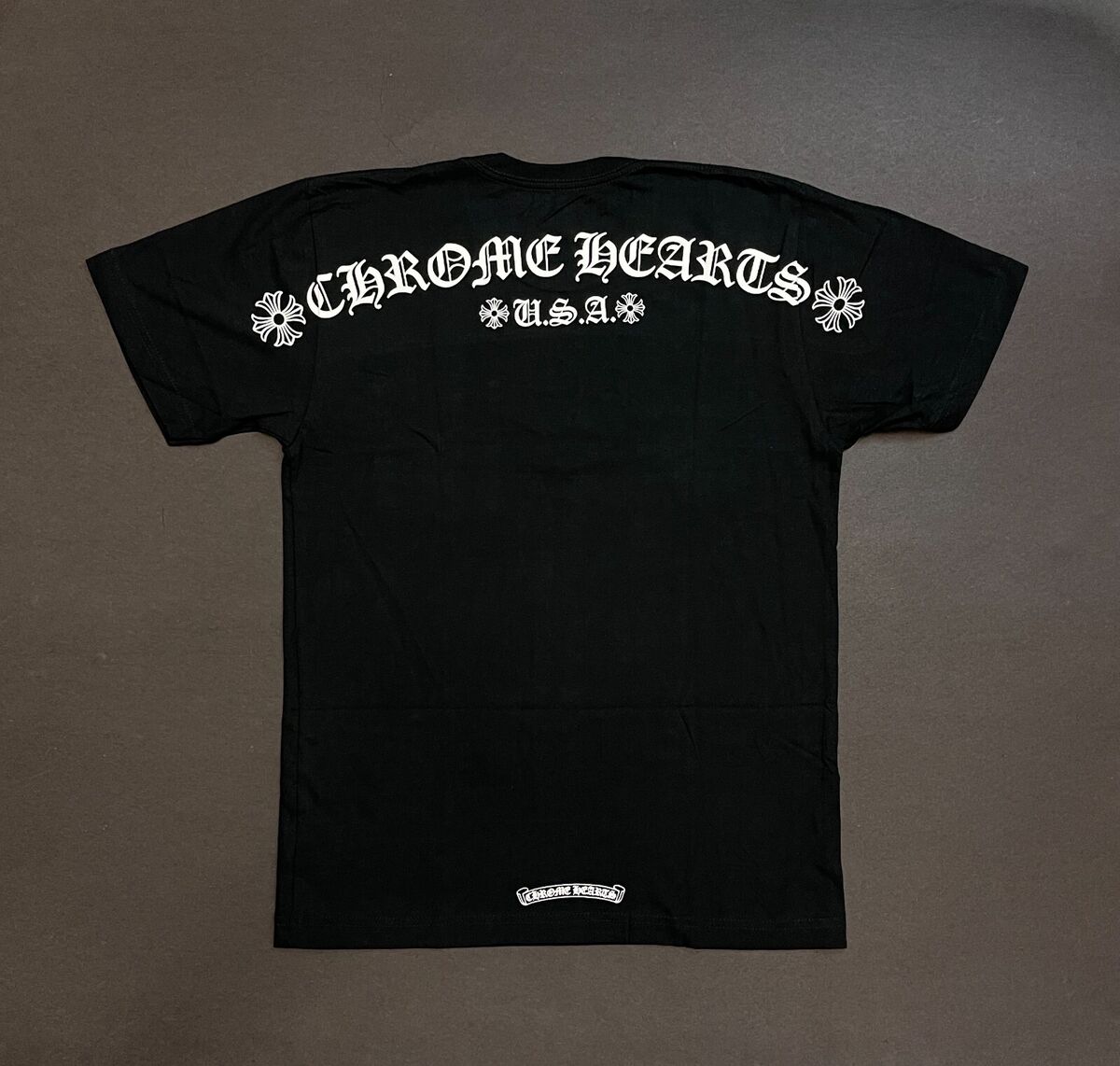 New DS Chrome Hearts Shoulder CH Logo T-Shirt tee M Black New DS Chrome Hearts Shoulder CH Logo T-Shirt tee M Black