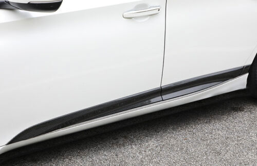 Carbon ABS Side Door Body Guard Molding Cover Trims For Honda Accord 2018-2022 - Picture 2 of 7