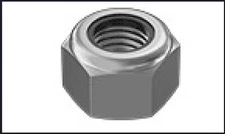 McMaster Carr Super-Corrosion-Resistant 3/8"-16 Nylon-Insert Locknut(90715A145)