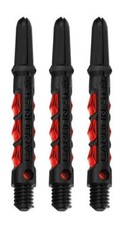 One Set Harrows Carbon ST Midi Dart Shafts - Ships w/ Tracking - Red