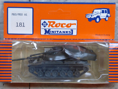 Roco Minitanks / Herpa  1/87 Modern US M-60 / M-60 A1  Medium Tank Lot#6143K