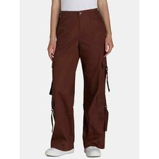 NO BOUNDARIES - SIZE XS 0-2 - High Rise Twill Cargo Pants W/31.75  Inseam-NEW 