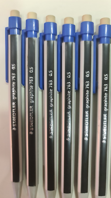 Lot of 7 STAEDTLER mechanical pencils GRAPHITE 763 0.5 Germany | eBay