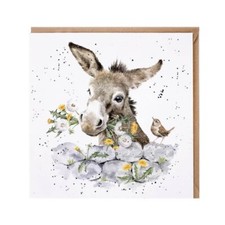 Donkey Birthday Card Wrendale