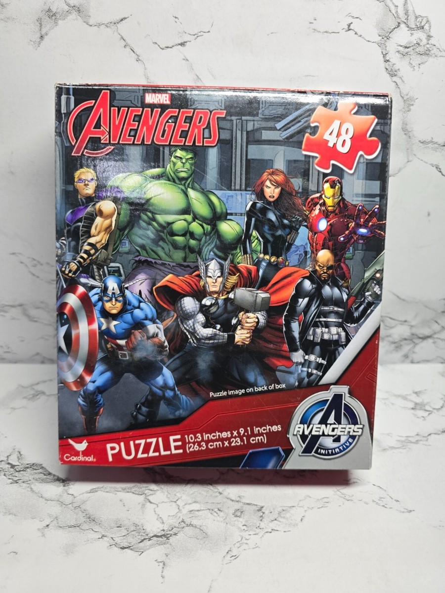 Marvel Avengers Cpt America Hulk Iron Man Thor 3 Others 48 Pcs