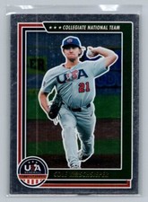 2022 Panini USA Baseball Stars & Stripes #46 Cole Kirschsieper Longevity