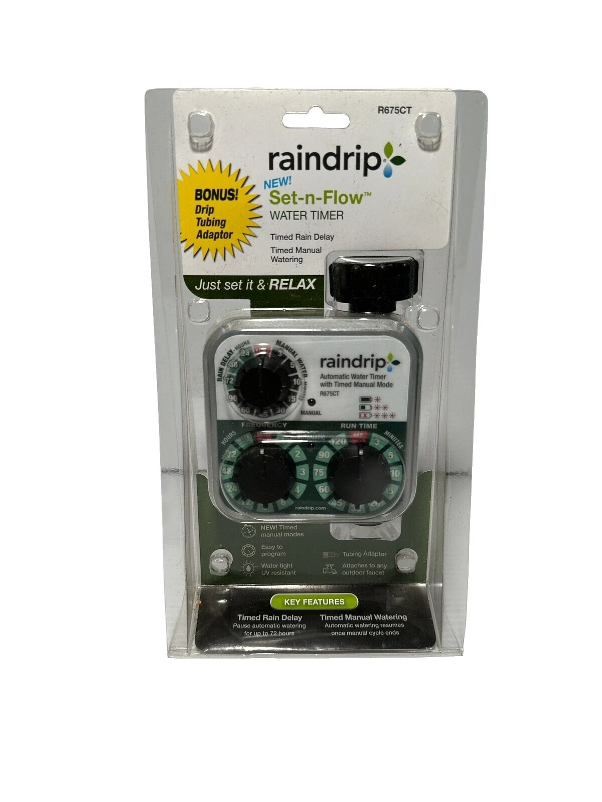 Raindrip temporizadores de Riego de Jardín y controladores
