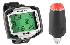 Mares Quad Air Dive Wrist Mount Computer Scub...