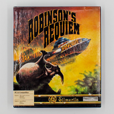 Robinson's Requiem US Import Silmarils ReadySoft IBM PC MS-DOS 3,5'' Disks BigBox
