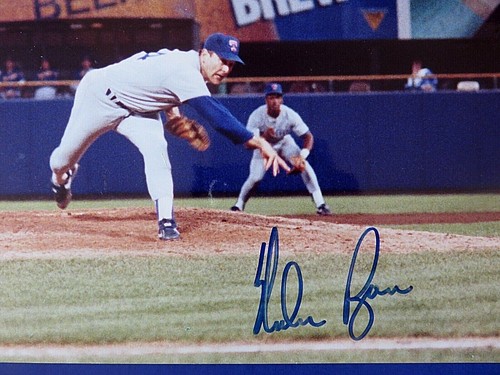 NOLAN RYAN SIGNED 11X14 PHOTO Texas Rangers ~ JSA AC38652 - Picture 3 of 4