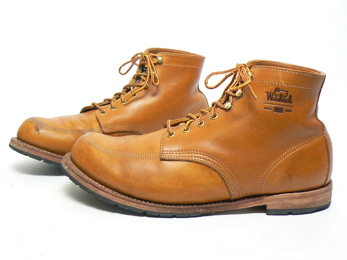 Woolrich Yankee Mid Lace Unlined Horween Leather Boots Men s US