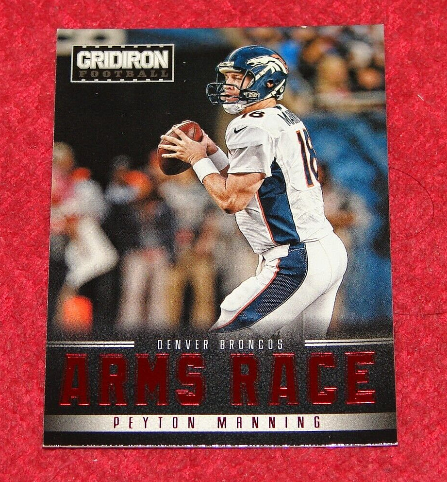 PEYTON MANNING BRONCOS 2012 GRIDIRON ARMS RACE #10 (F-3442)