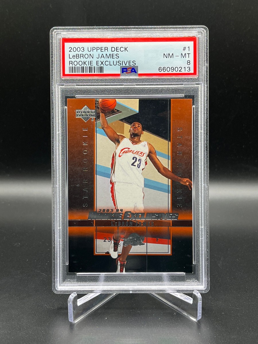 UD Rookie Exclusives #1 LeBron James LeBron James 2003 Upper Deck