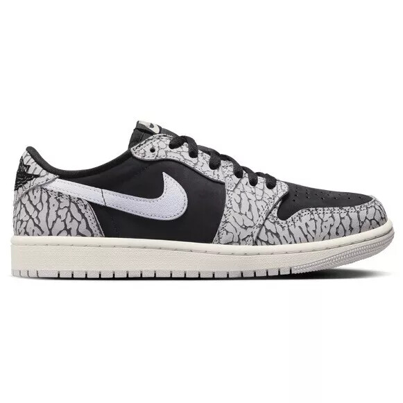 靴 Nike Jordan 1 low PRM Elephant Jordan 1 Low PRM Smoke Grey Elephant Men's - DH4269-100 - US