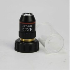 Ken-A-Vision 4X Achromatic Microscope Objective Lens (BLK) - In Canister