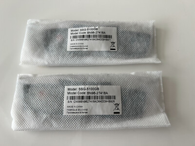 2 sets of Samsung SSG-5100GB 3D Active Shutter Glasses, NEW Unopened