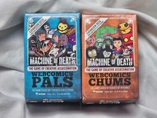 machine of death: the game of creative assassination expansion pack lot of 2