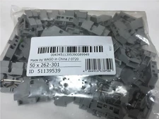 100 NEW FOR WAGO Miniature terminal 262-301 4mm² 51139539