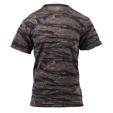 Rothco Men's Camo T-Shirt - Tiger Stripe