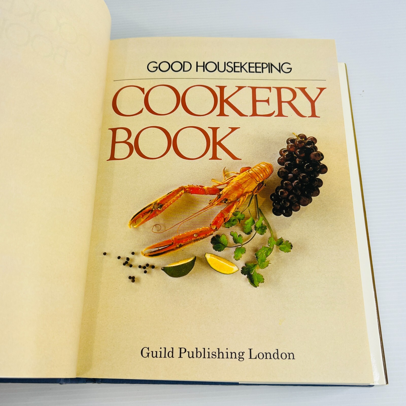 Good Housekeeping Cookery Book Cookbook Hardcover Book Vintage Revised