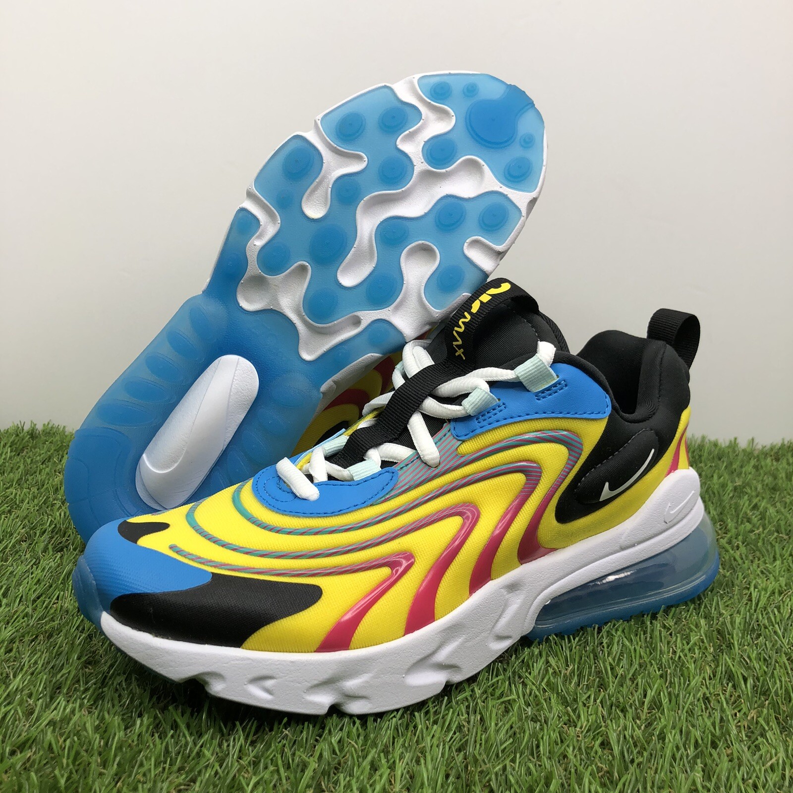 Nike Air Max 270 React ENG GS Blue 