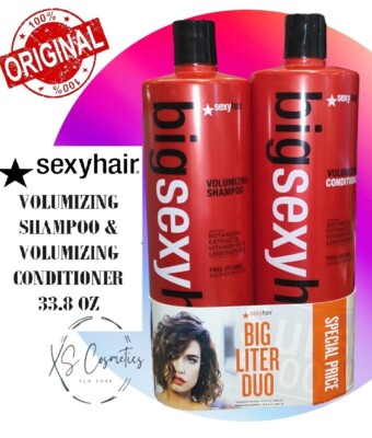 Big Sexy Hair VOLUMIZING Shampoo & Conditioner - 33.8 Oz -DUO