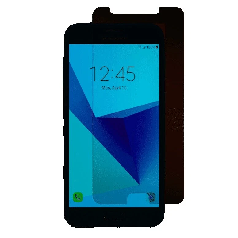 Black Cell Phone Screen Protectors for Samsung Apple iPhone SE