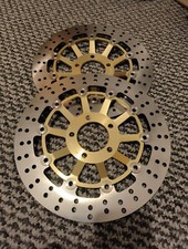 Suzuki GSX 750 97-03 Marauder 800 96-04 Front Golder Round Disks Brake Set Of 2