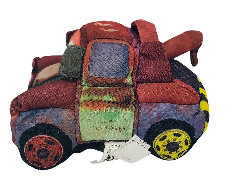 CARS 2011 Disney Pixar Just Play CARS Tow Mater Talking Plush 6° no funciona Foto 3 de 4