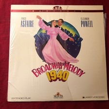 BROADWAY MELODY OF 1940 MGM/UA EXTENDED PLAY LASERDISC SLEEVE AND DISC MINT