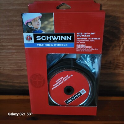 Schwinn Training Wheels 16'' - 20'' Cycle Aids Bicycle Parts Kit SW590