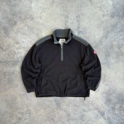 CAV EMPT 20XVIII FLEECE 1/4 ZIP PULLOVER SWEATSHIRT CREWNECK ADULT